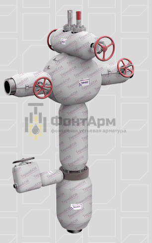 Обогрев фонтанной арматуры